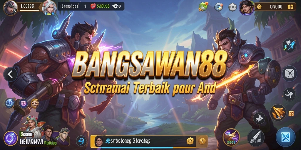 Tampilan gameplay strategi menarik di BANGSAWAN88.