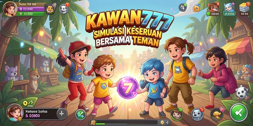 Tampilan gameplay KAWAN777 yang menarik dan interaktif.