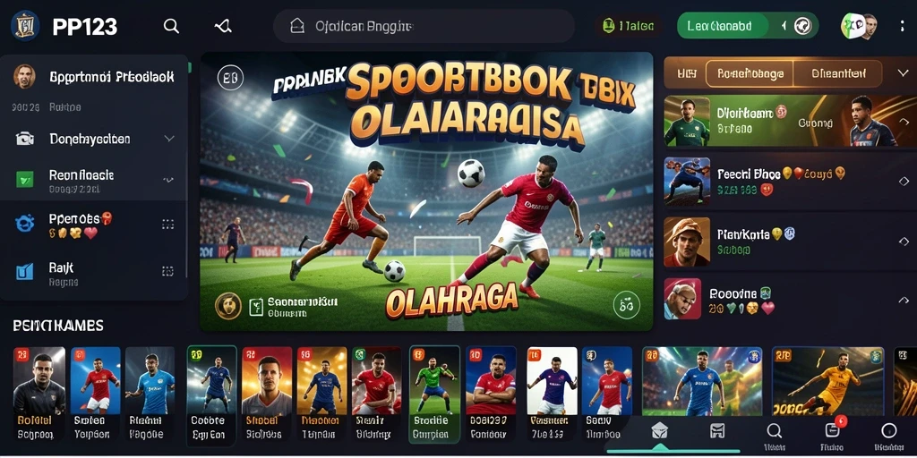Screenshot utama PP123 menunjukkan aksi taruhan yang mendebarkan dalam olahraga.