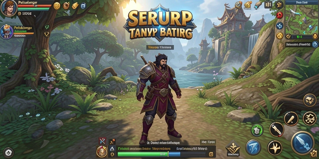 Gameplay seru di dunia fantasi MMORPG SERURP.