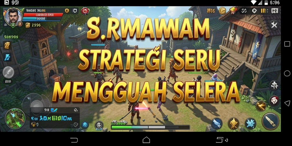 Tampilan utama gameplay SR996 menunjukkan pertempuran strategis yang mendebarkan.