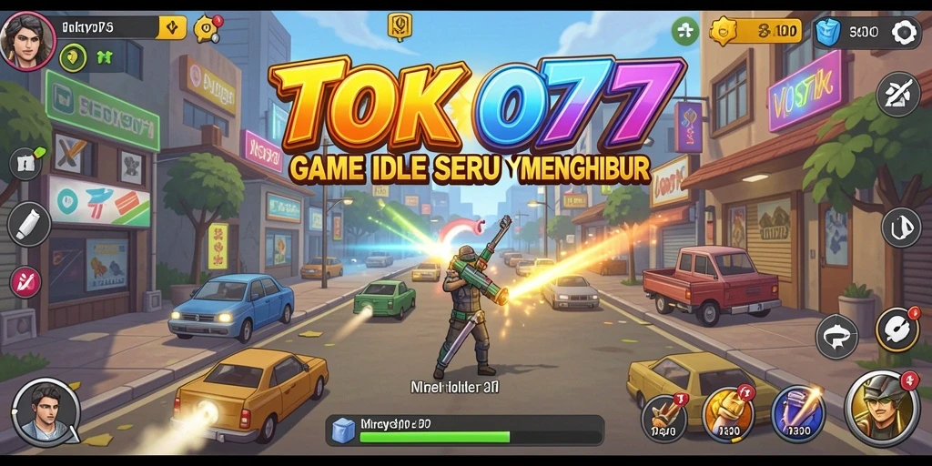 Screenshot gameplay TOKYO77 dengan momen seru dalam permainan Idle.